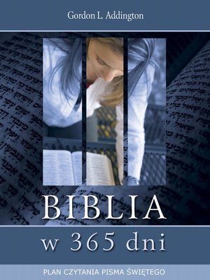 cover image of Biblia w 365 dni. Plan czytania Pisma Świętego